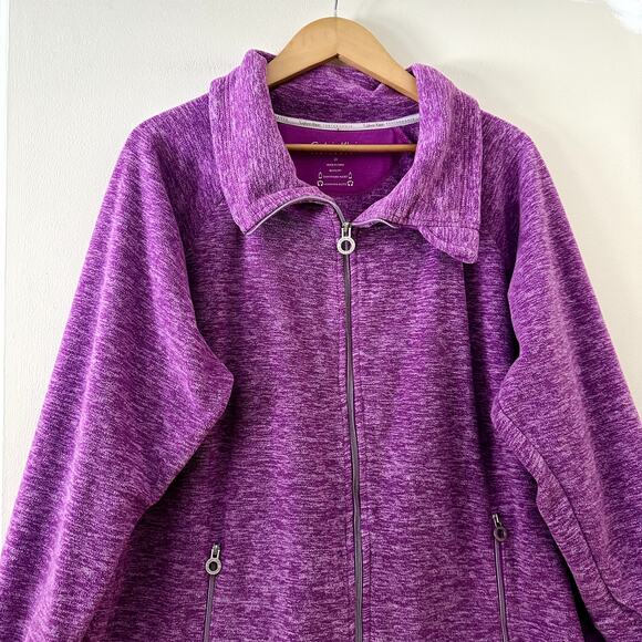 Calvin Klein Performance Fleece Jacket Sz 2X - Picture 3 of 7